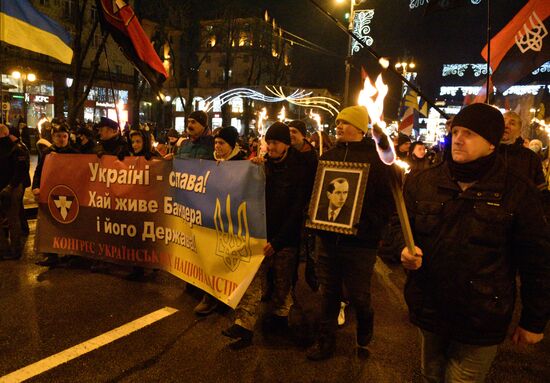 Марш националистов в Киеве