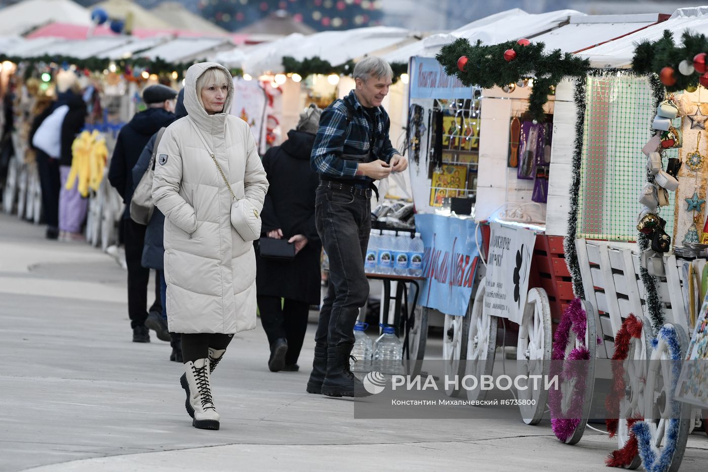 Рождественская ярмарка в Ялте