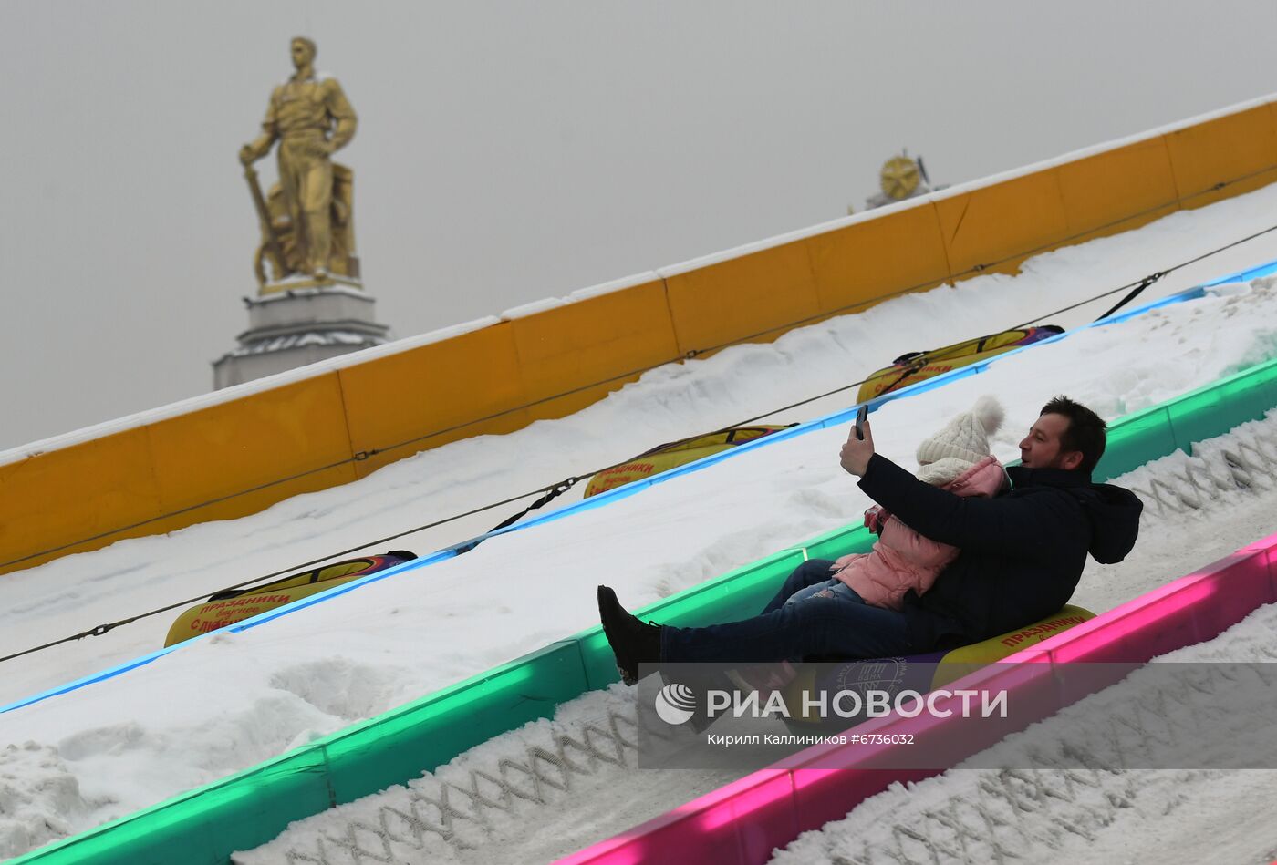 Зимний отдых на ВДНХ 