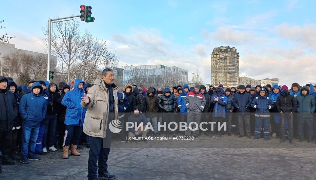 Газовые протесты в Казахстане 