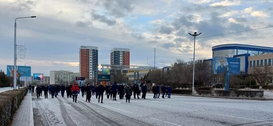 Газовые протесты в Казахстане 