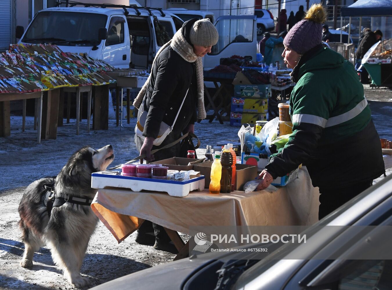 Рождественская продовольственная ярмарка во Владивостоке