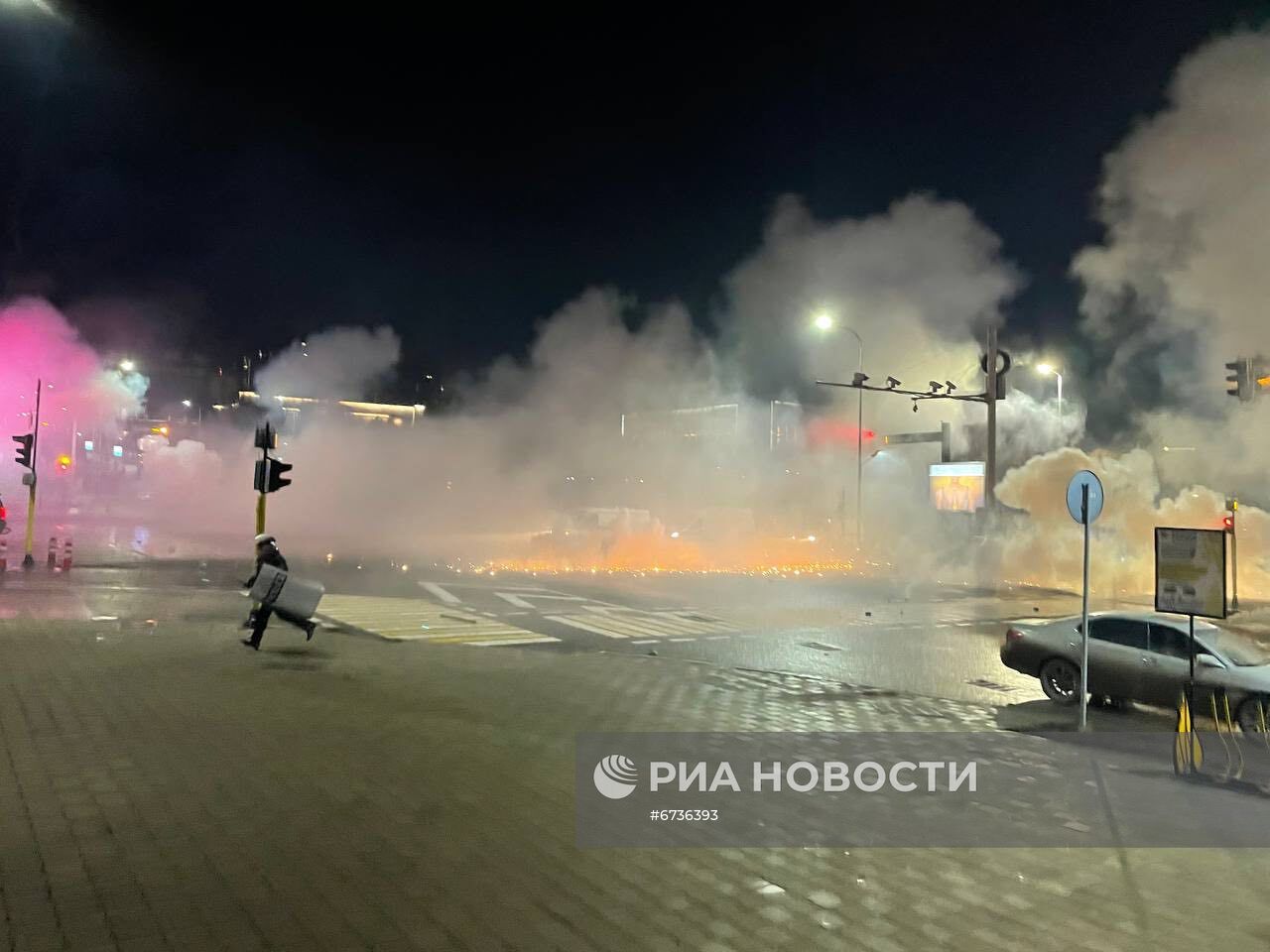 Обстановка в городах Казахстана на фоне протестов