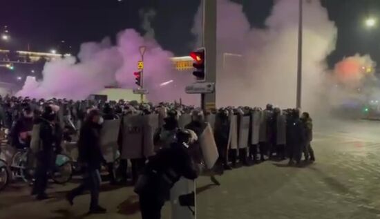 Обстановка в городах Казахстана на фоне протестов