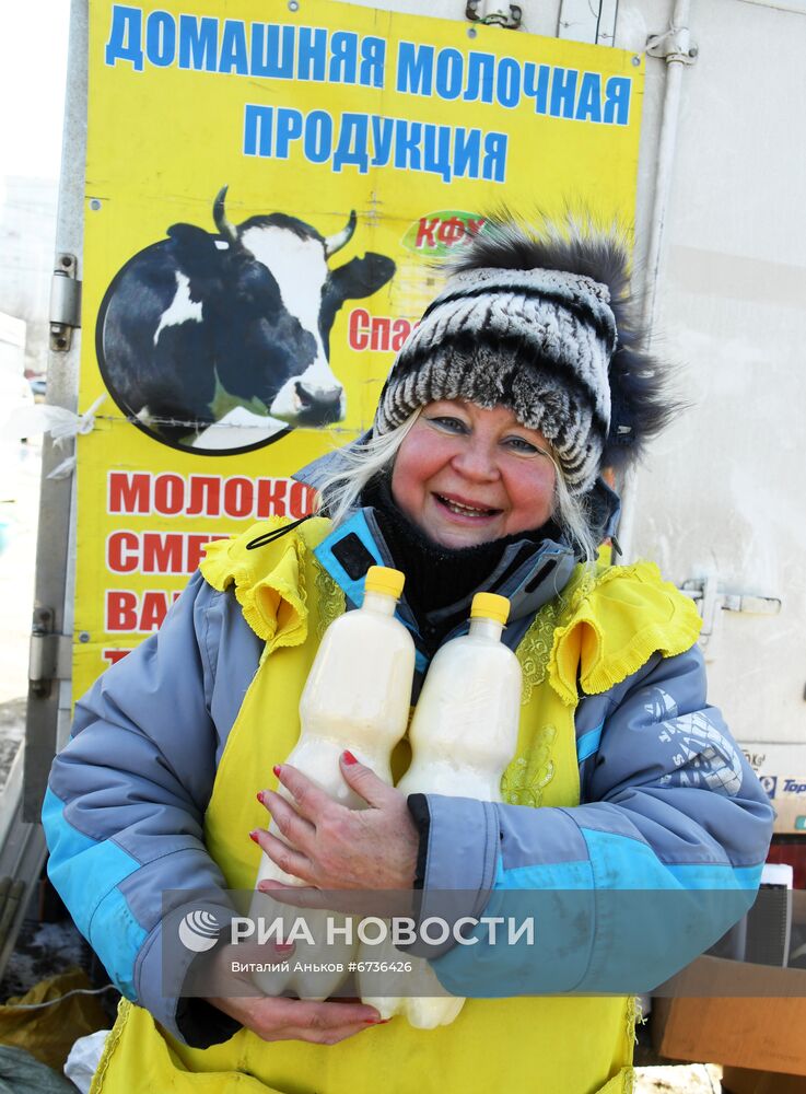 Рождественская продовольственная ярмарка во Владивостоке