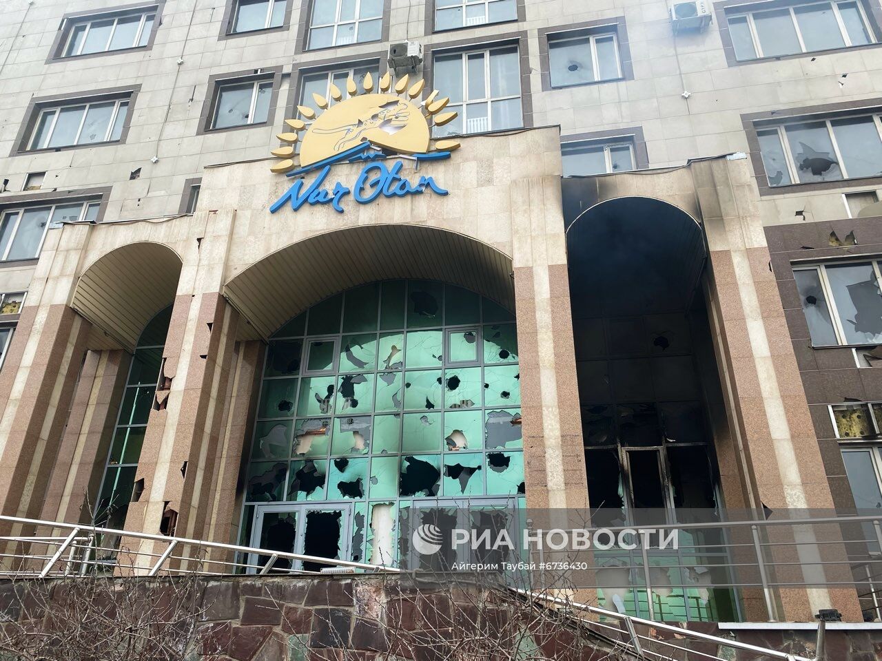 Обстановка в городах Казахстана на фоне протестов