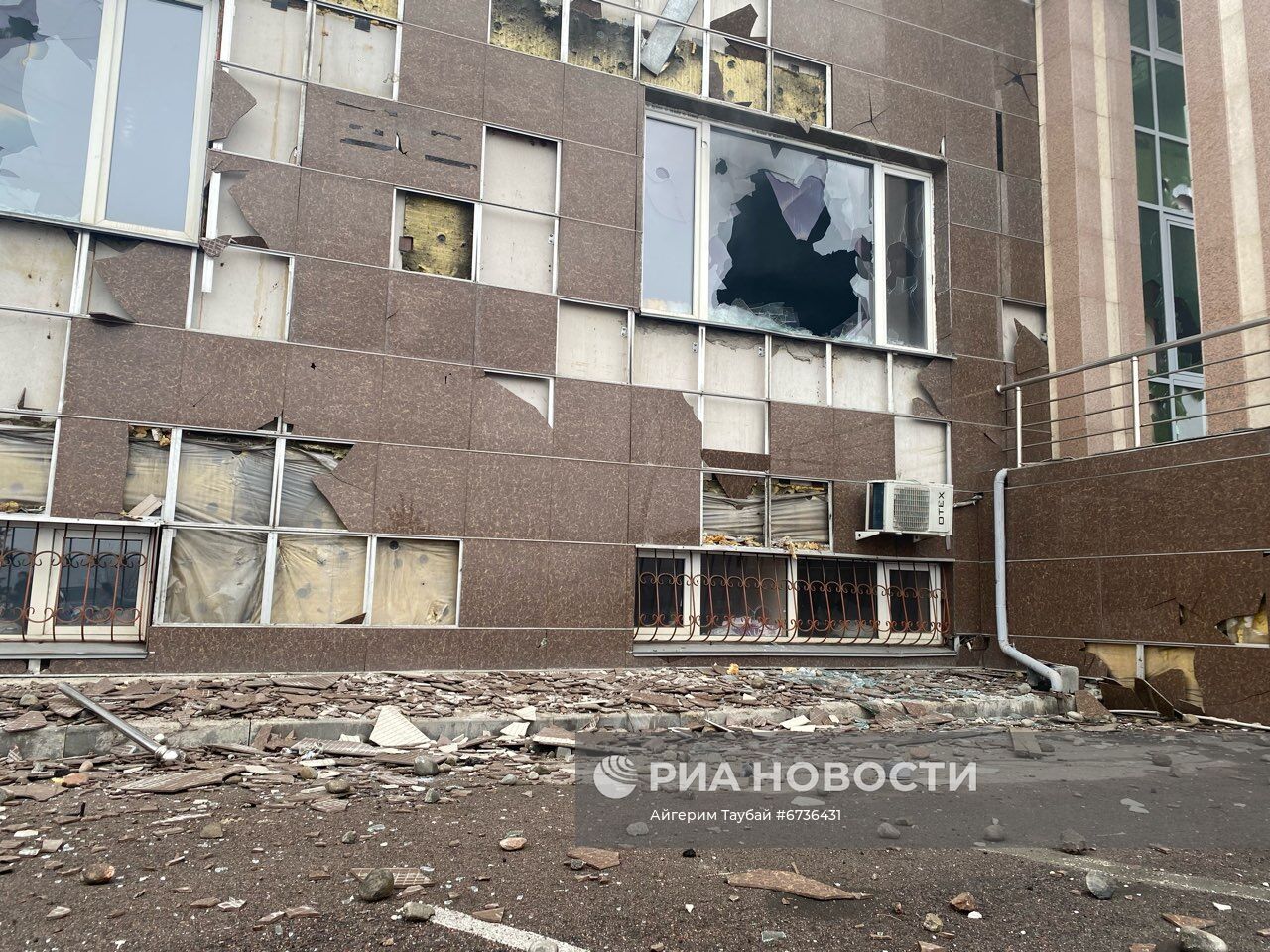 Обстановка в городах Казахстана на фоне протестов