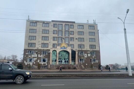 Обстановка в городах Казахстана на фоне протестов