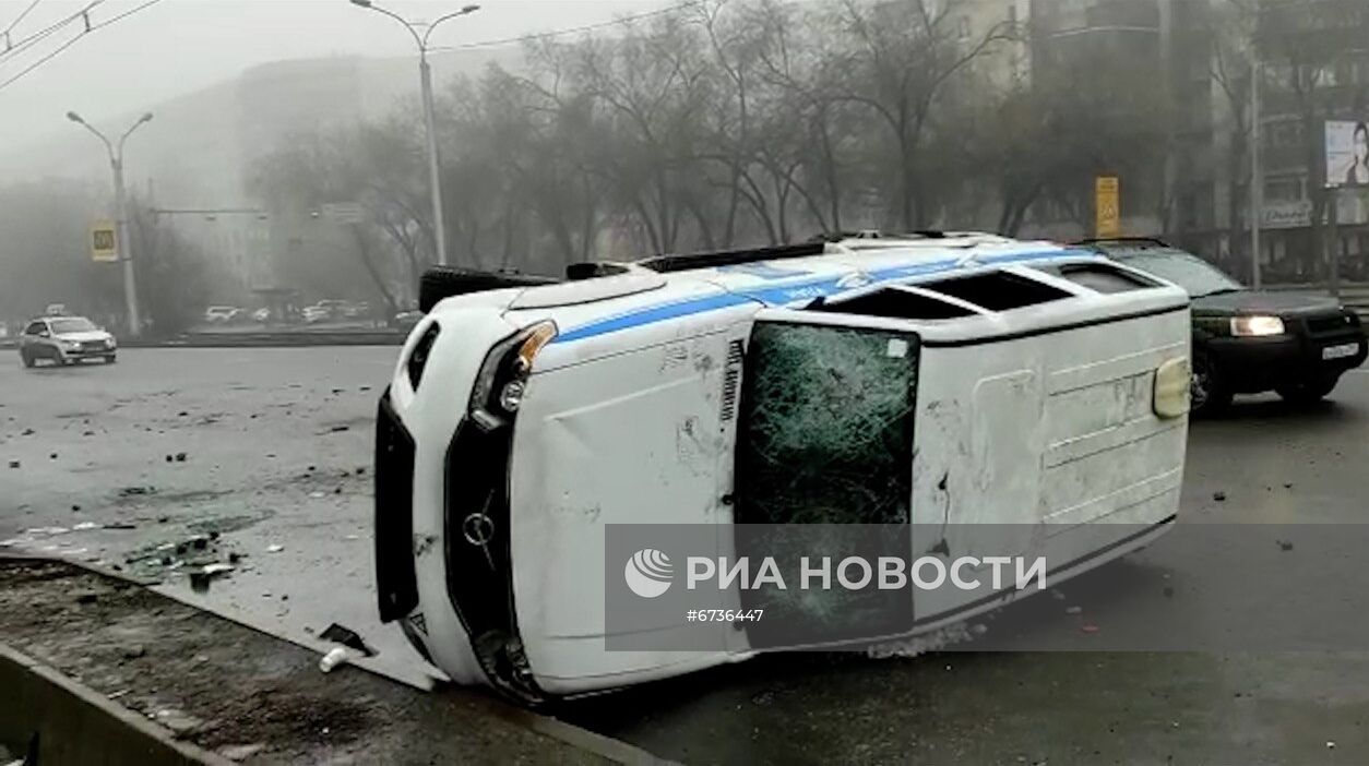 Обстановка в городах Казахстана на фоне протестов