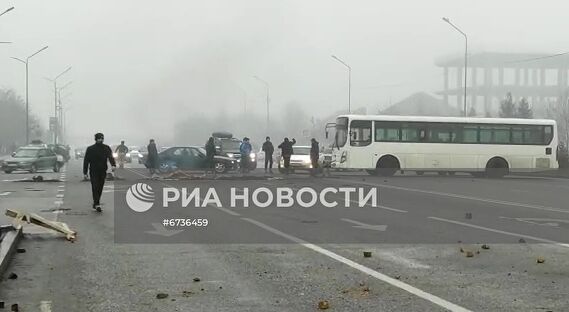 Обстановка в городах Казахстана на фоне протестов