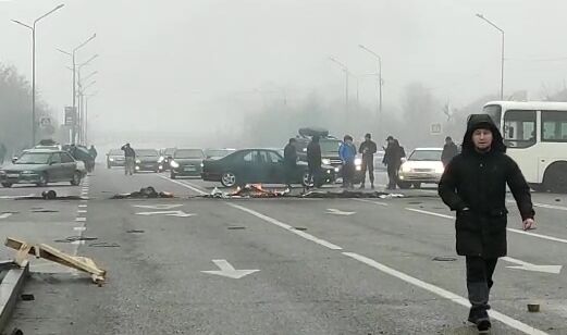 Обстановка в городах Казахстана на фоне протестов