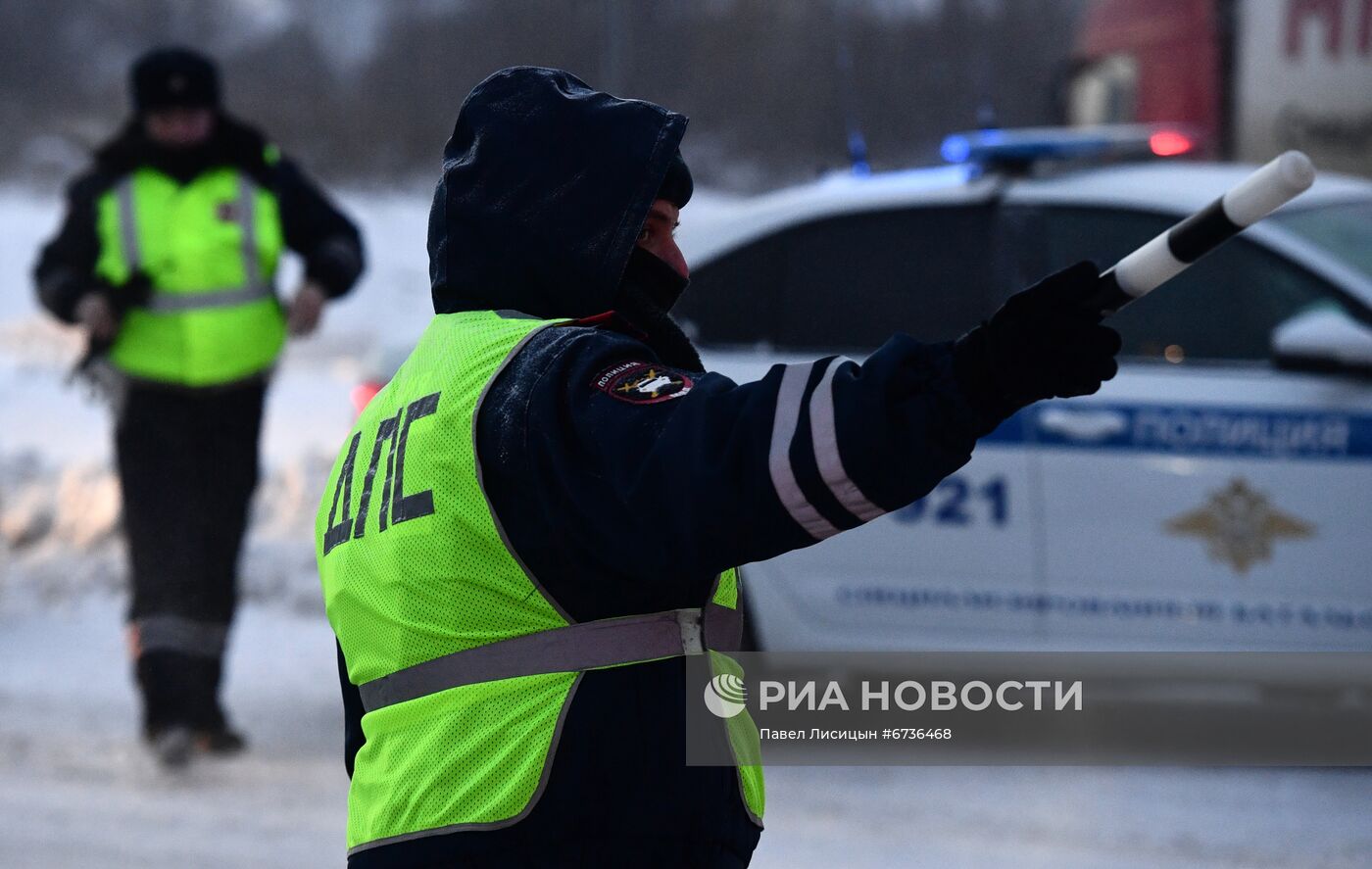 Рейды ДПС по выявлению нетрезвых водителей в Екатеринбурге
