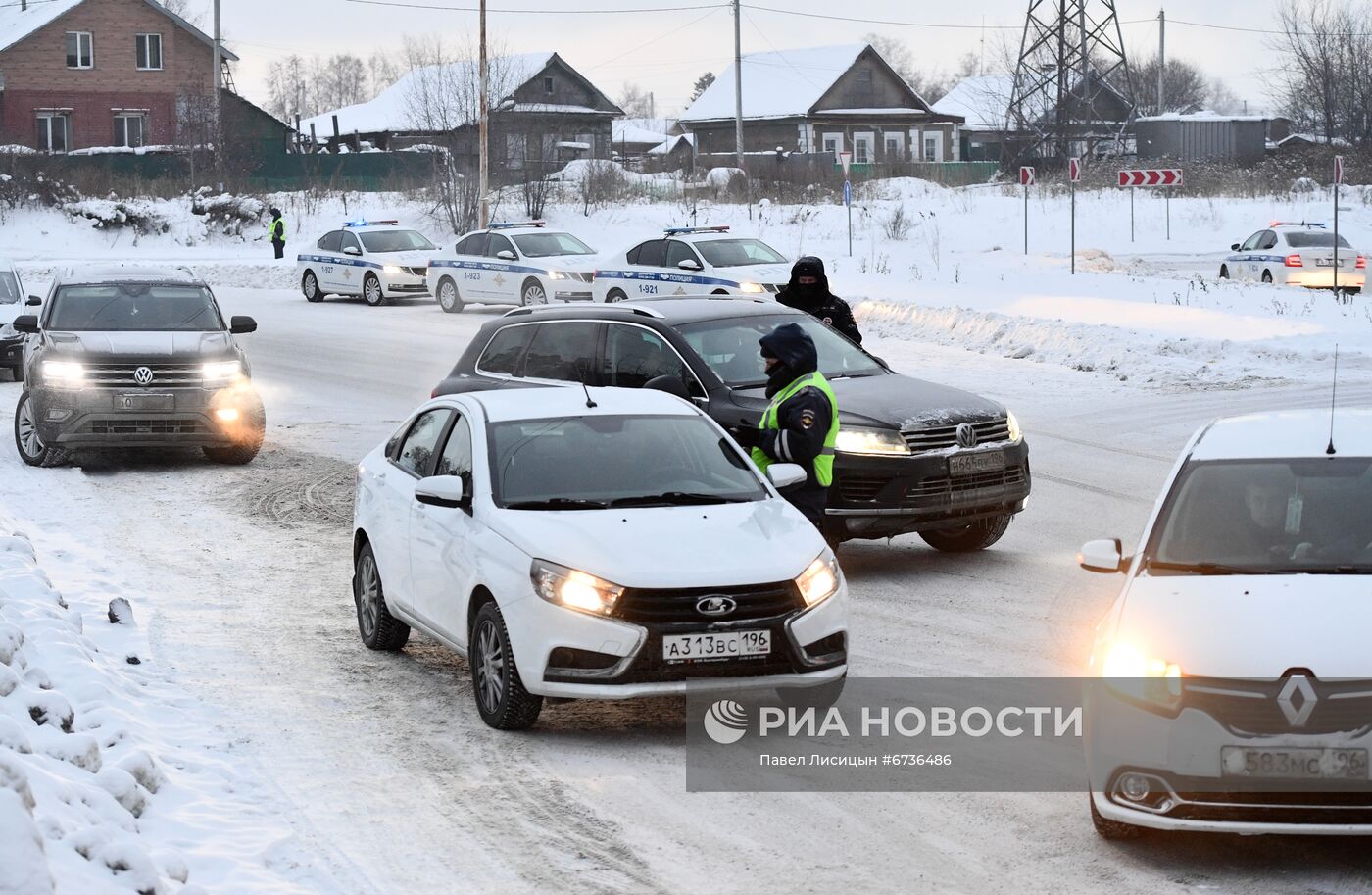 Рейды ДПС по выявлению нетрезвых водителей в Екатеринбурге