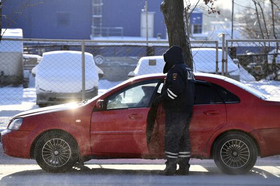 Рейды ДПС по выявлению нетрезвых водителей в Екатеринбурге