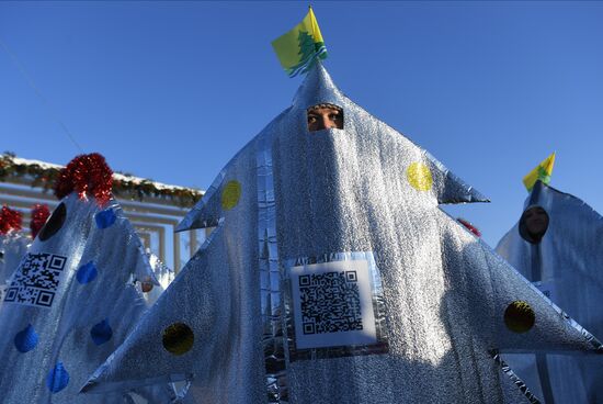 Фестиваль "Кукморские валенки" в Казани