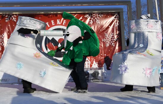 Фестиваль "Кукморские валенки" в Казани