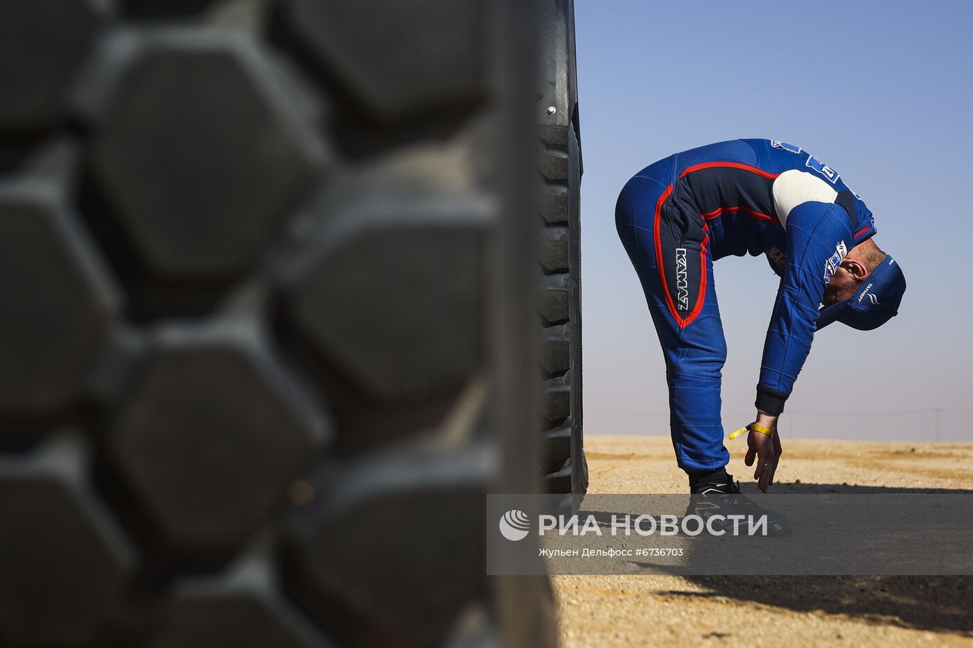 Выступление спортивной команды "КАМАЗ-мастер" на ралли-марафоне "Дакар"