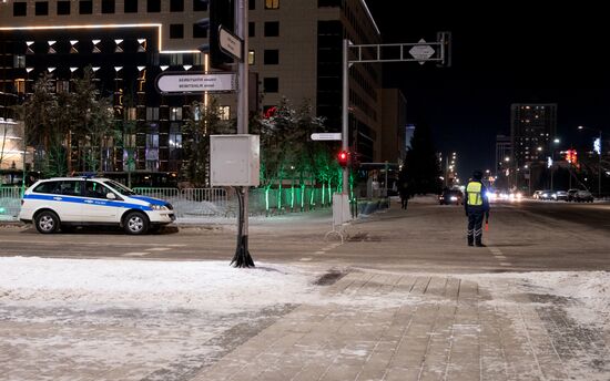 Обстановка в городах Казахстана на фоне протестов