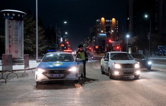 Обстановка в городах Казахстана на фоне протестов