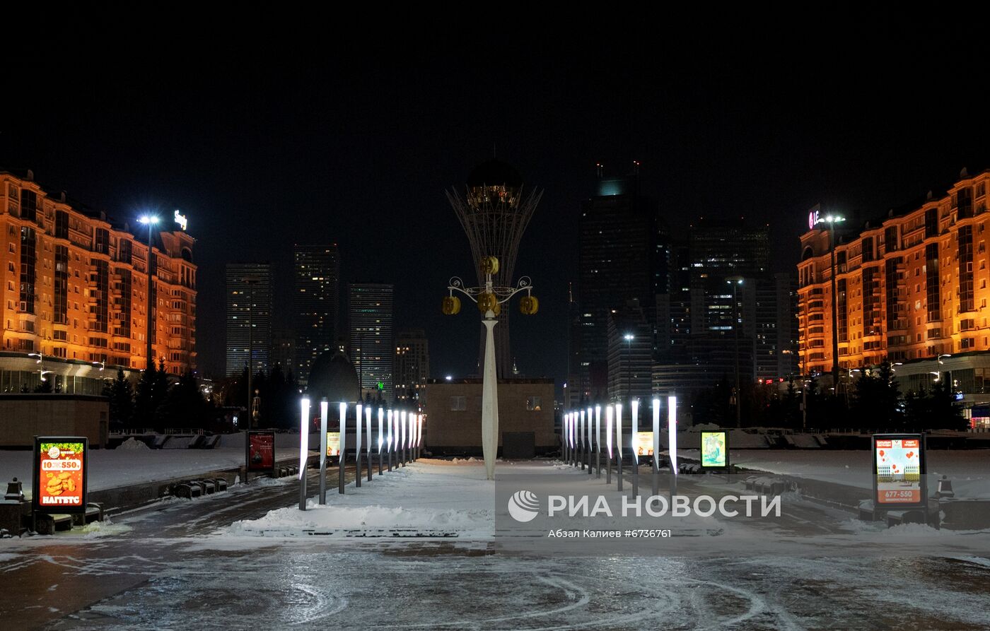 Обстановка в городах Казахстана на фоне протестов