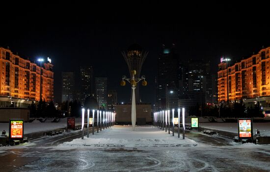 Обстановка в городах Казахстана на фоне протестов