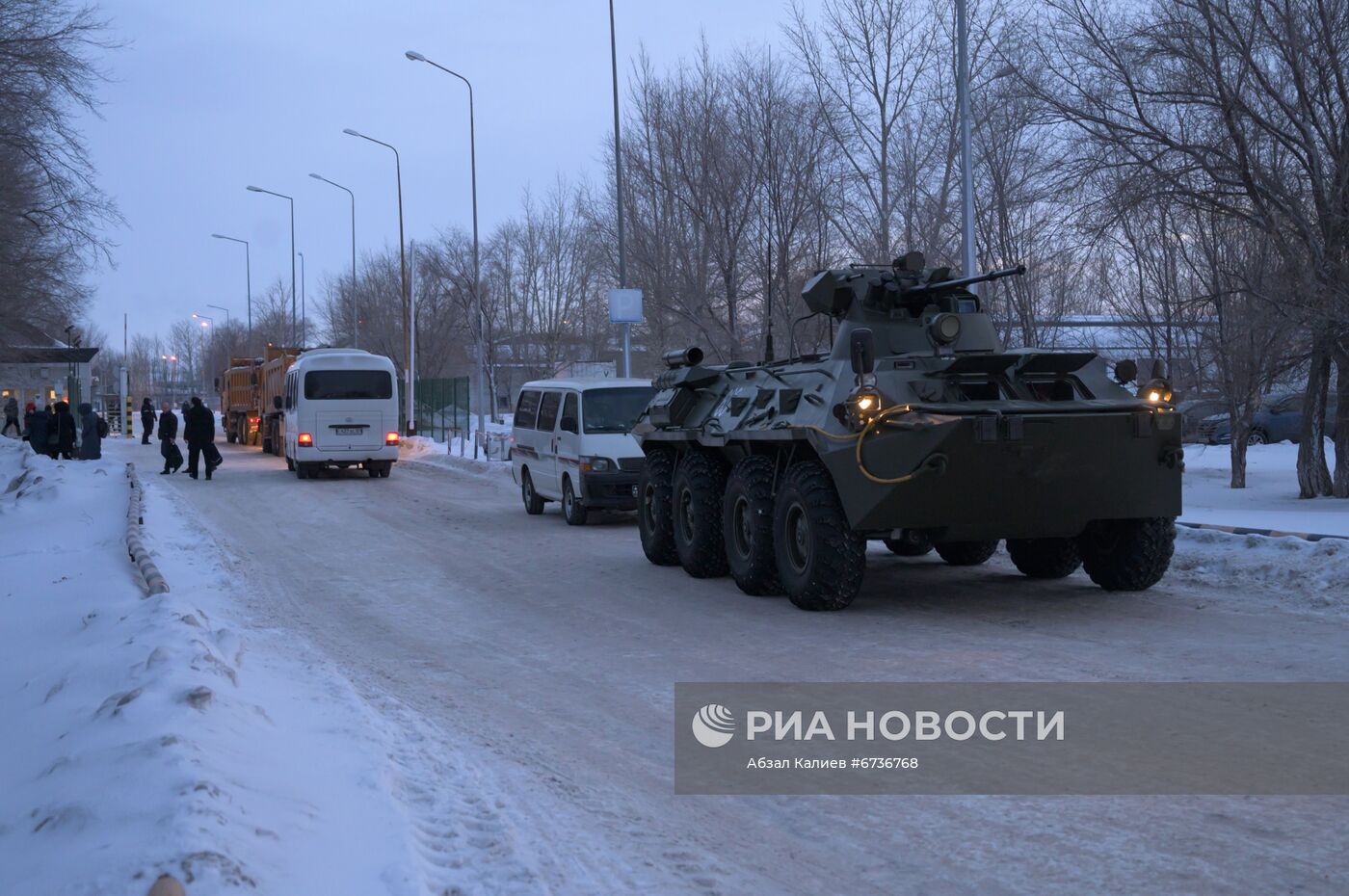 Ситуация в Казахстане на фоне протестов