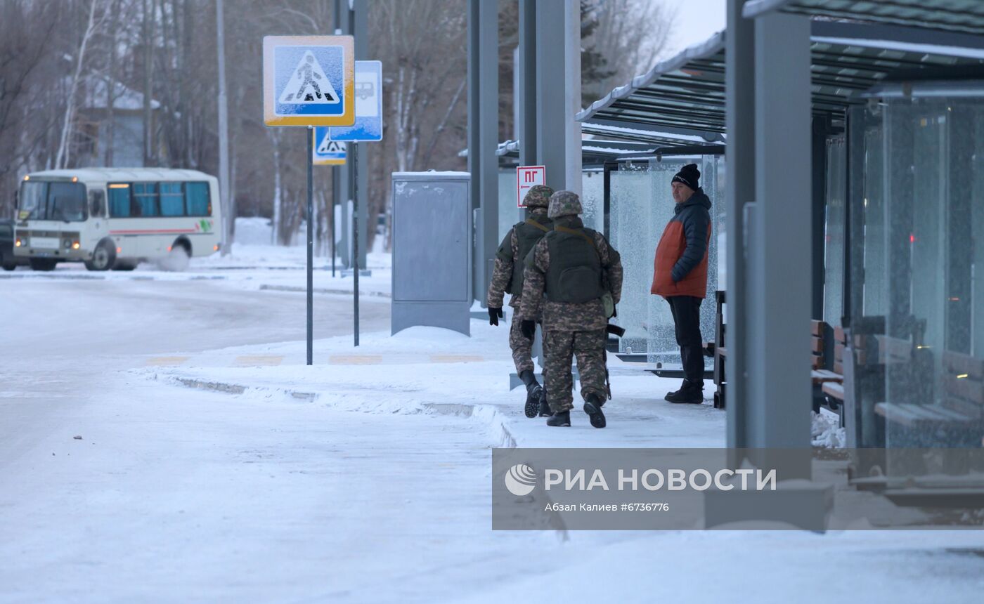 Ситуация в Казахстане на фоне протестов