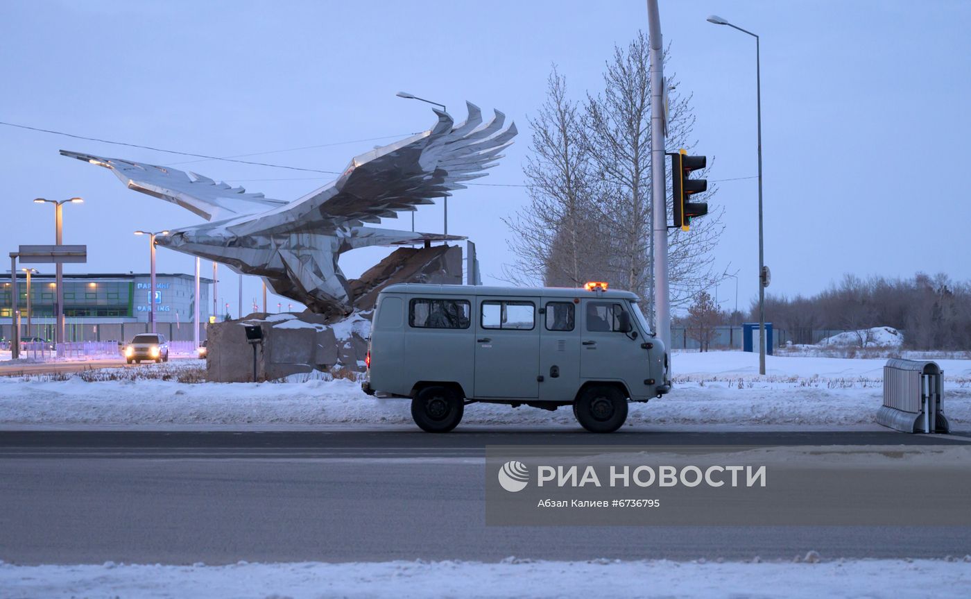 Ситуация в Казахстане на фоне протестов