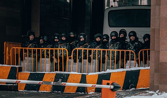 Ситуация в Казахстане на фоне протестов