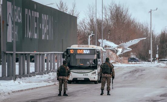 Ситуация в Казахстане на фоне протестов