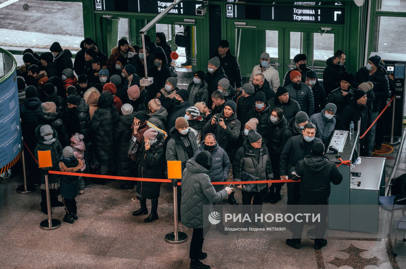 Ситуация в Казахстане на фоне протестов