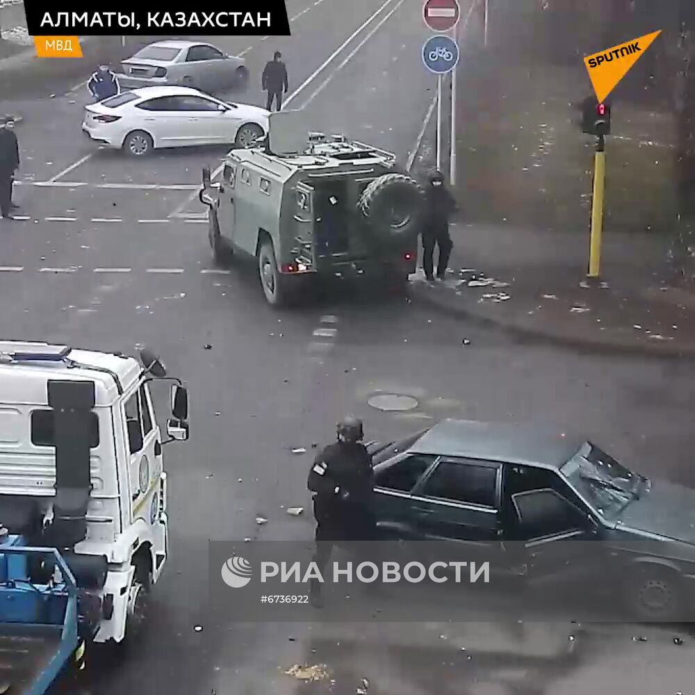 Ситуация в Казахстане на фоне протестов