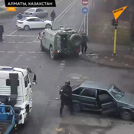 Ситуация в Казахстане на фоне протестов