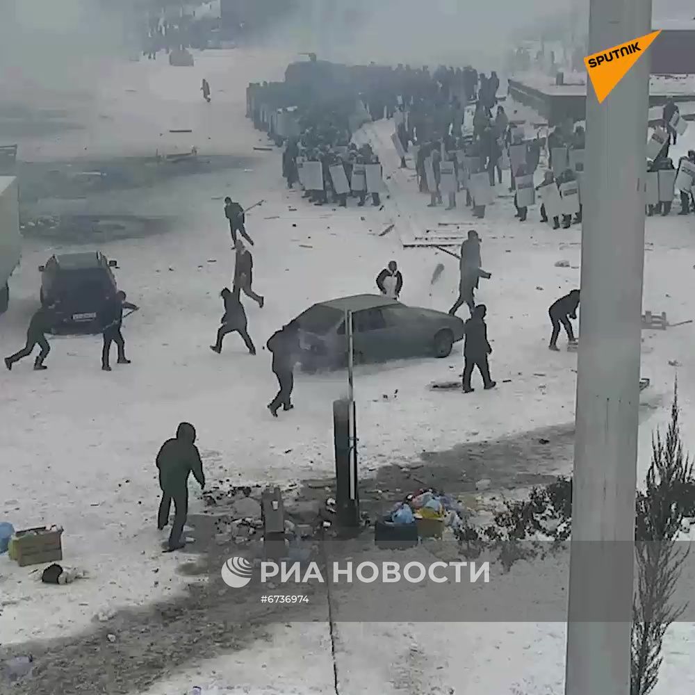 Ситуация в Казахстане на фоне протестов