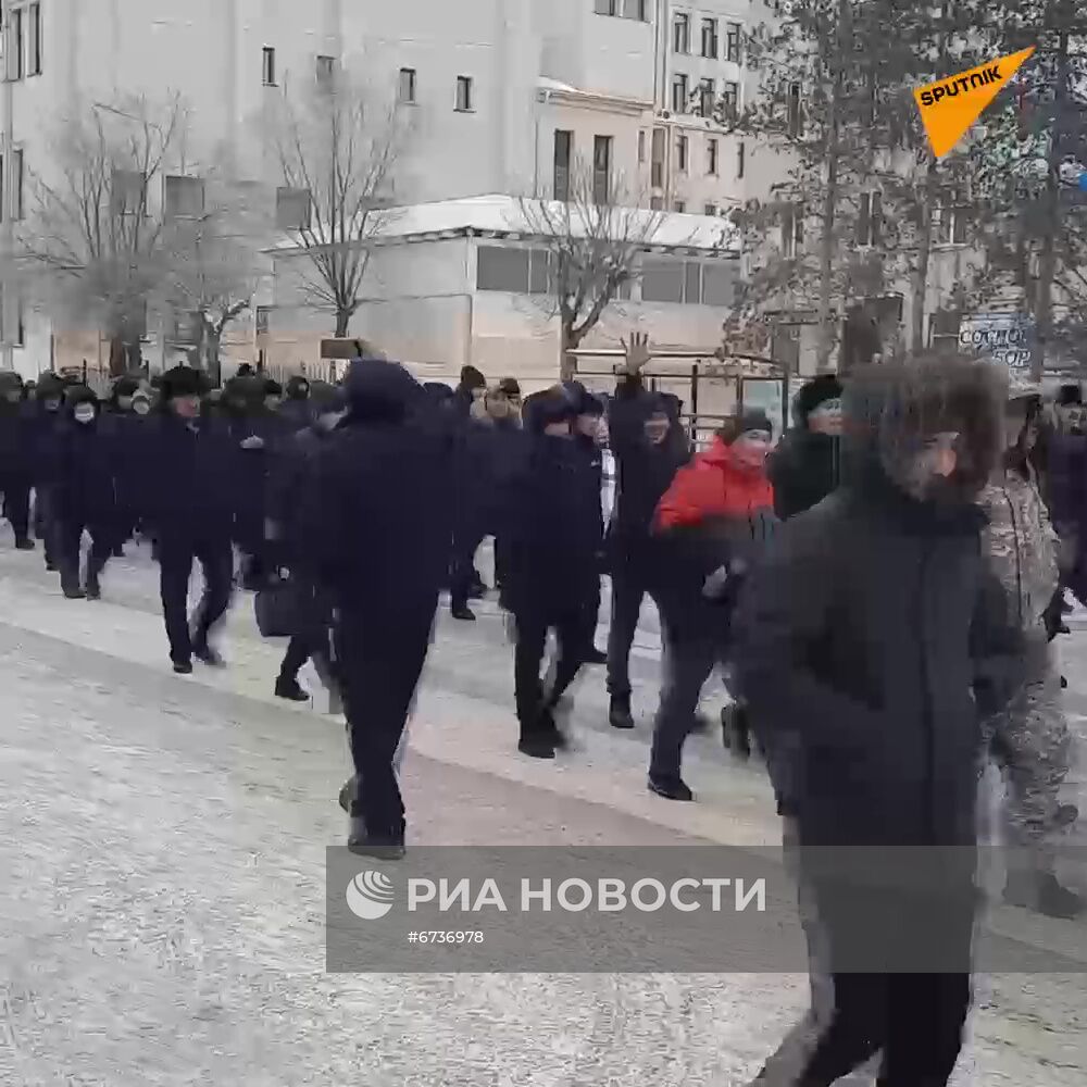 Ситуация в Казахстане на фоне протестов