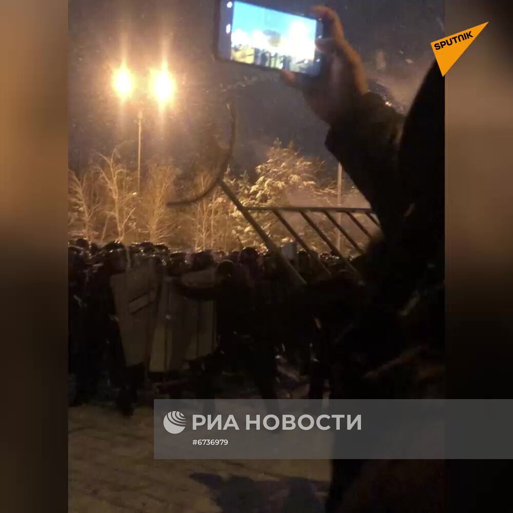 Ситуация в Казахстане на фоне протестов