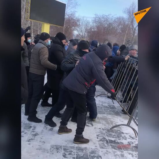 Ситуация в Казахстане на фоне протестов