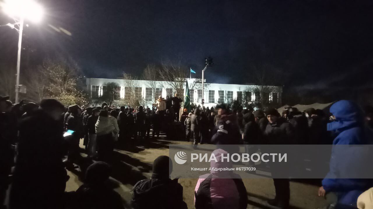 Ситуация в Казахстане на фоне протестов