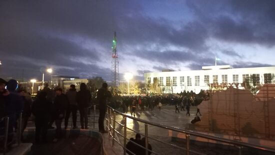 Ситуация в Казахстане на фоне протестов