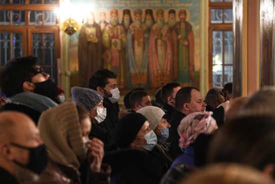 Празднование Рождества Христова в регионах России