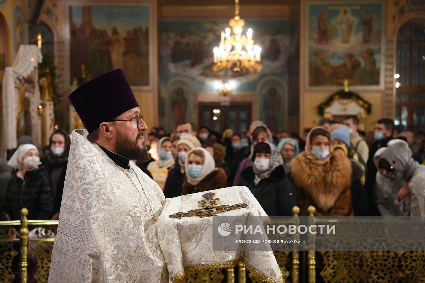 Празднование Рождества Христова в регионах России