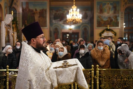 Празднование Рождества Христова в регионах России