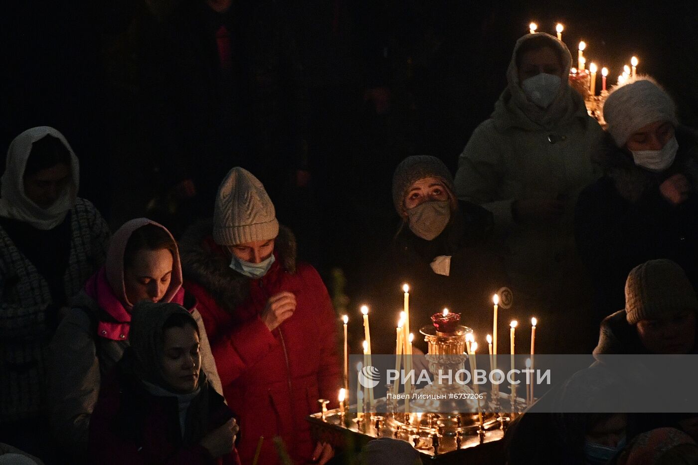 Празднование Рождества Христова в регионах России