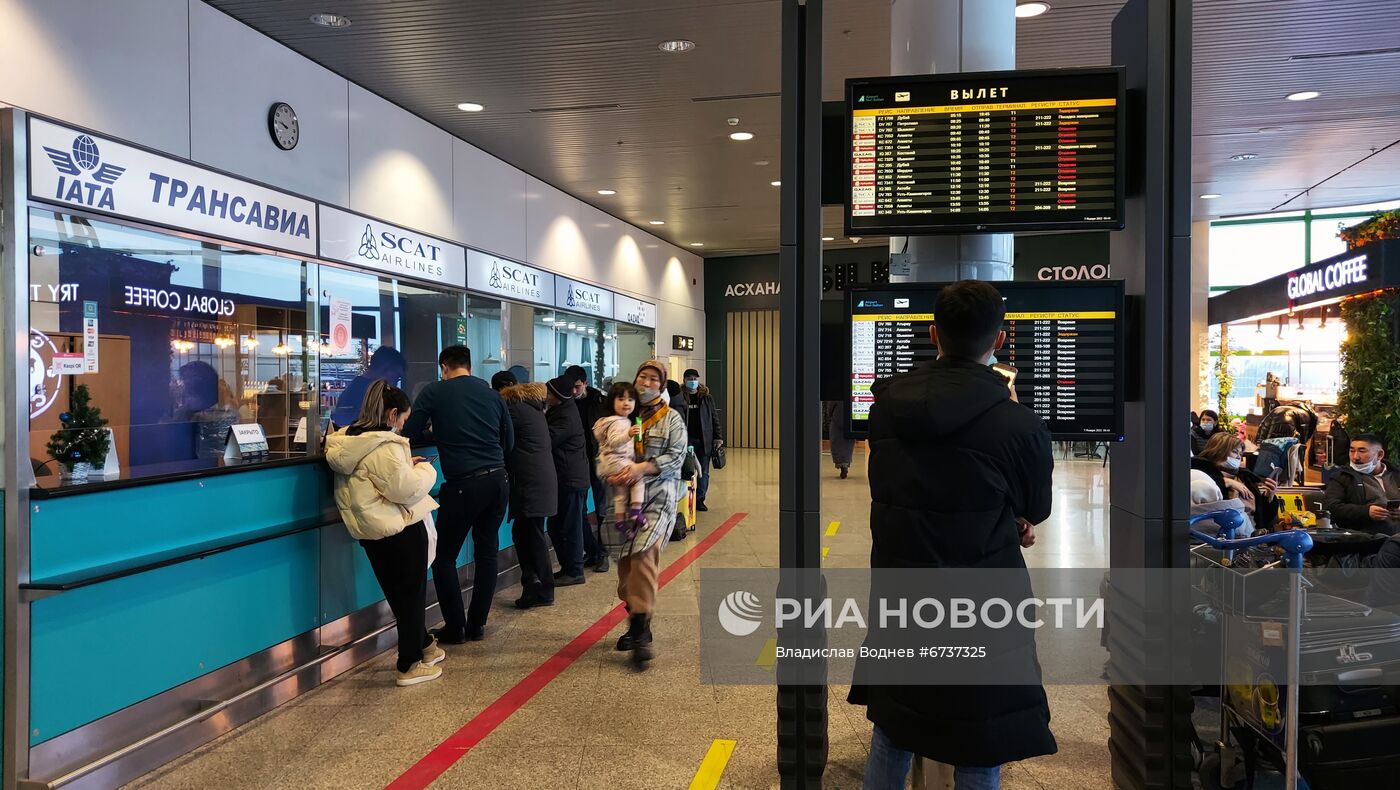 Ситуация в Казахстане на фоне протестов