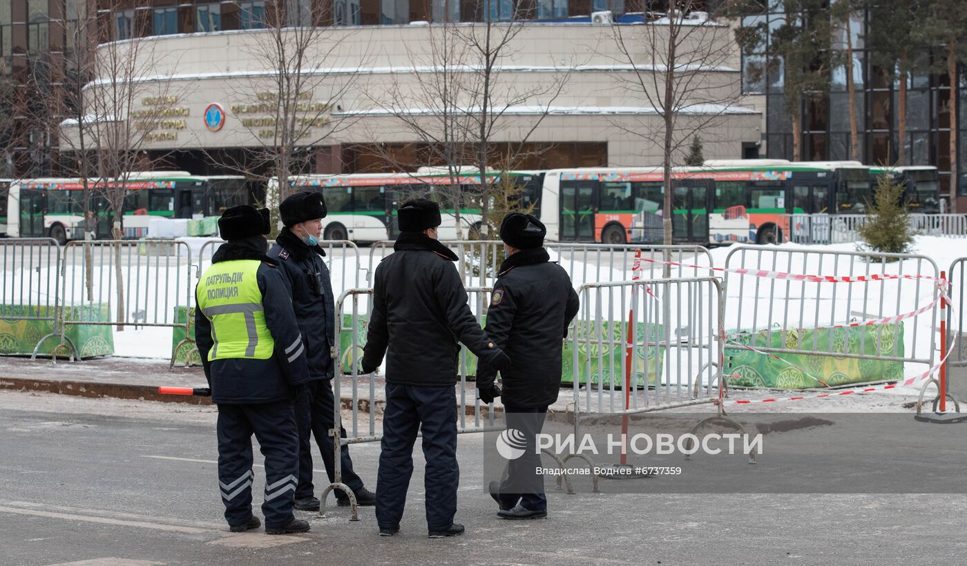 Ситуация в Казахстане на фоне протестов