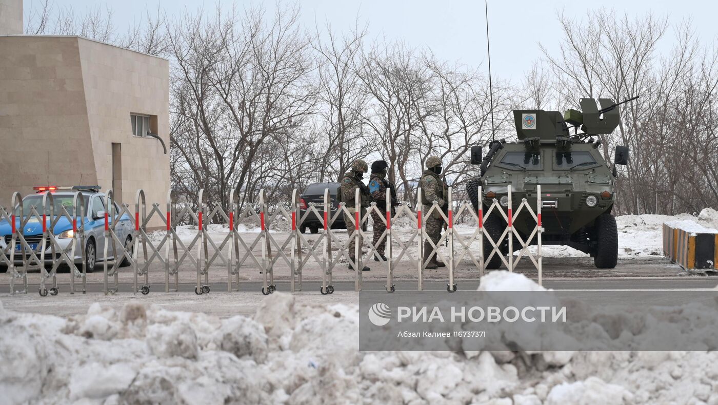 Ситуация в Казахстане на фоне протестов