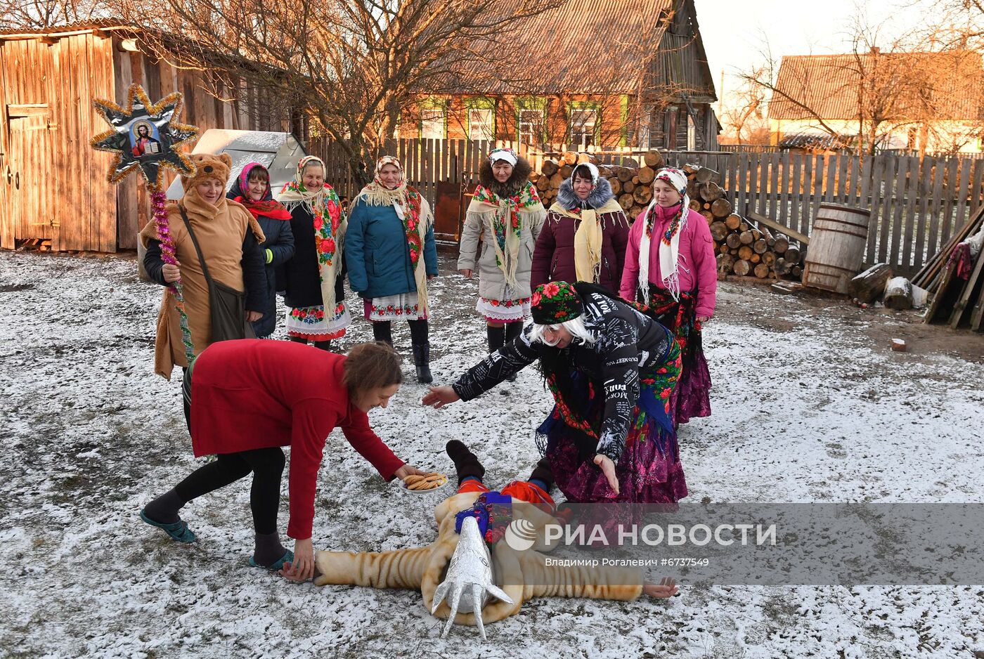 Рождественское колядование в Белоруссии