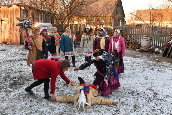 Рождественское колядование в Белоруссии