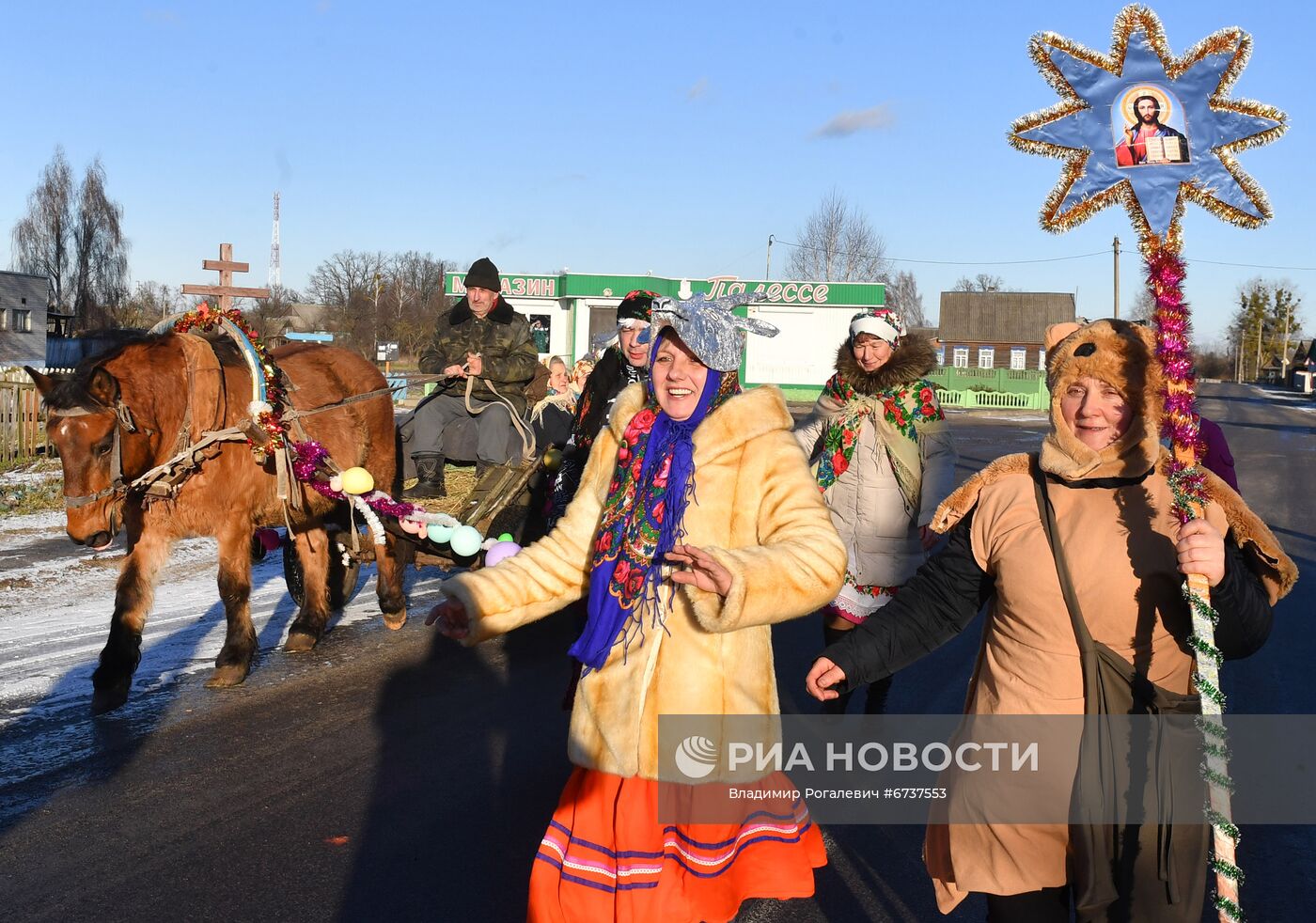 Рождественское колядование в Белоруссии