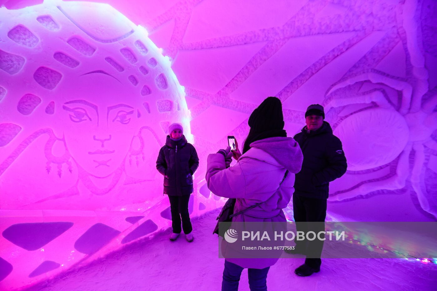 Туристический центр "Снежная деревня" в Кировске